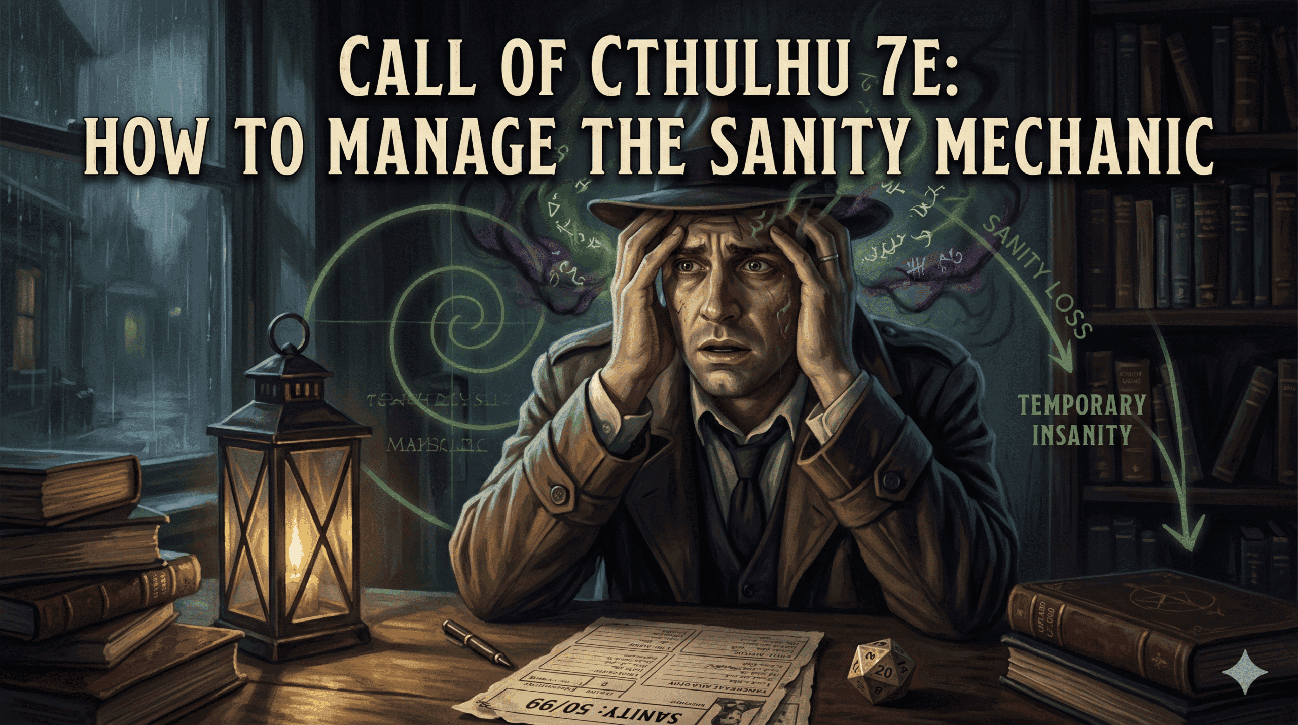 Call of Cthulhu 7e Sanity guide